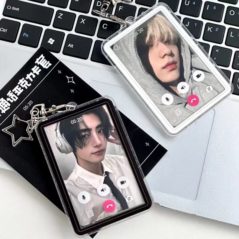 ปลอกการ์ดอะคริลิค ไอดอลมูลค่าสูง 3 นิ้วการ์ดขนาดเล็กโพลารอยด์การ์ดเก็บกรอบ