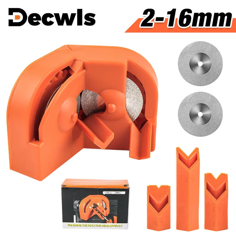 Electric Drill Bit Sharpener 2-16mm Diamond Milling/Twist Drill Bit Sharpener, Household Grinding To