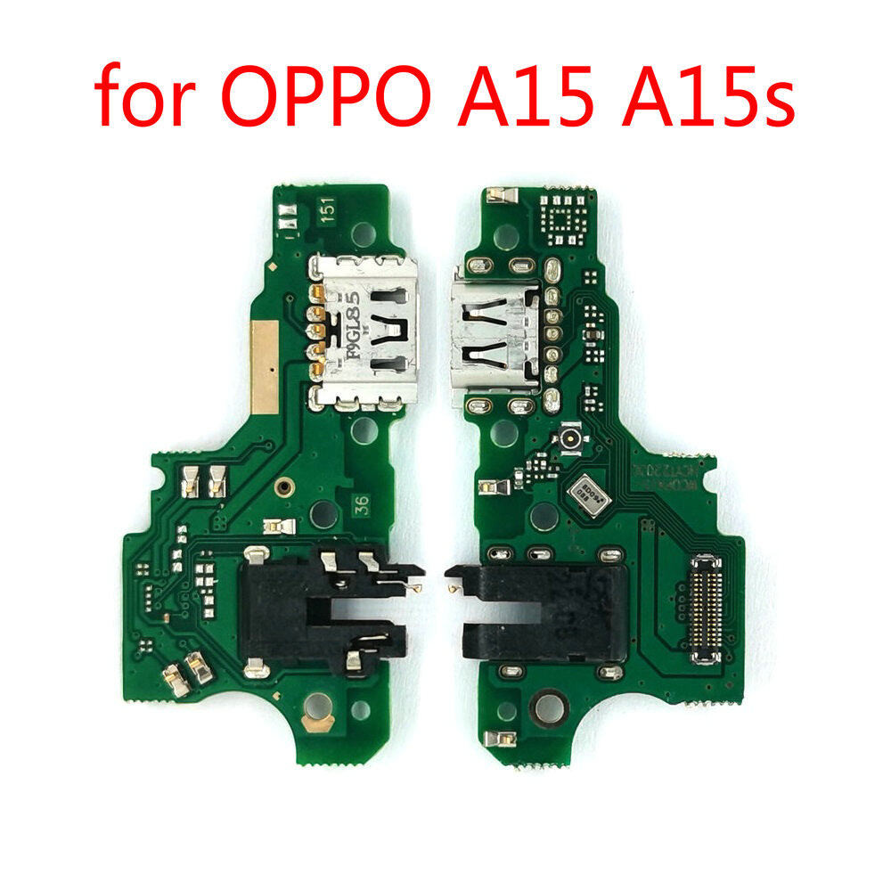 สําหรับ OPPO A15 / A15s USB ชาร์จพอร์ต Charger Dock เชื่อมต่อหูฟังแจ็คเชื่อมต่อพอร์ต Flex Cable ซ่อมอะไหล่ทดสอบ QC