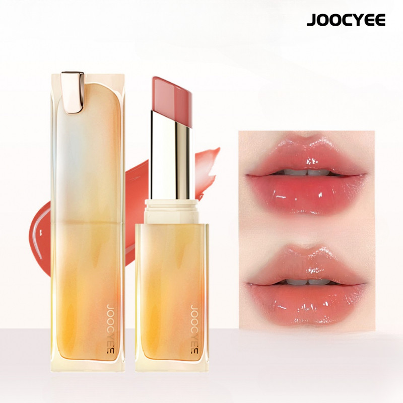 JOOYEE ลิปสติก ท๊อฟฟี่ คริสตัล แช่แข็ง ลิปกลอส กระจก สีขาว สําหรับผู้หญิง