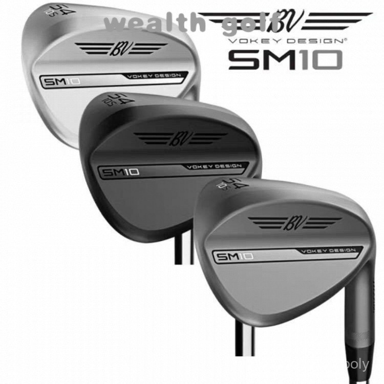 [คลังสินค้าพร้อม] SM10 Golf Club Vokey ใหม่ กอล์ฟคลับขุด ขนาด 48/50/52/54/56/58/60 สีดำ เงิน และ เทา