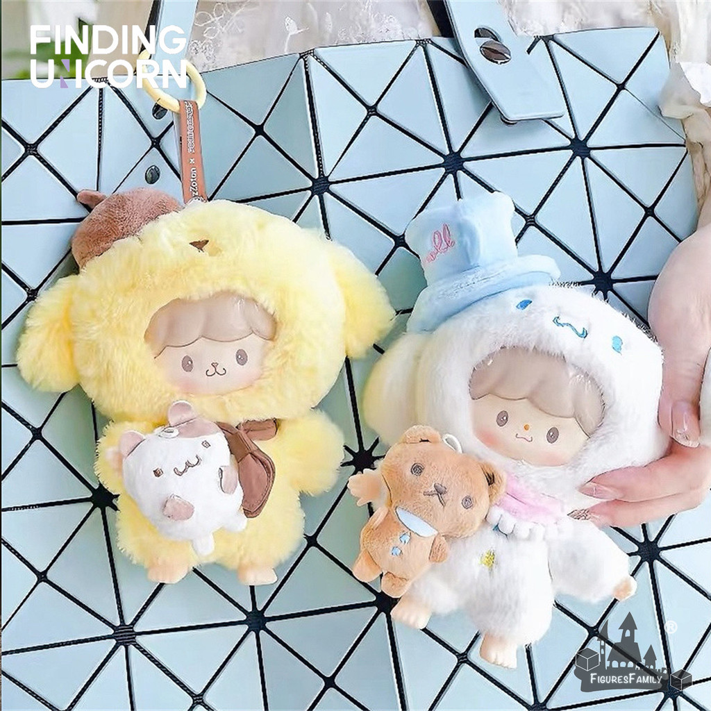 [ของแท้] F.UN Sanrio x zZoton Love-League Buddies Series ตุ๊กตาไวนิลชุด 6 ใหม่รูปตุ๊กตาเครื่องประดับ