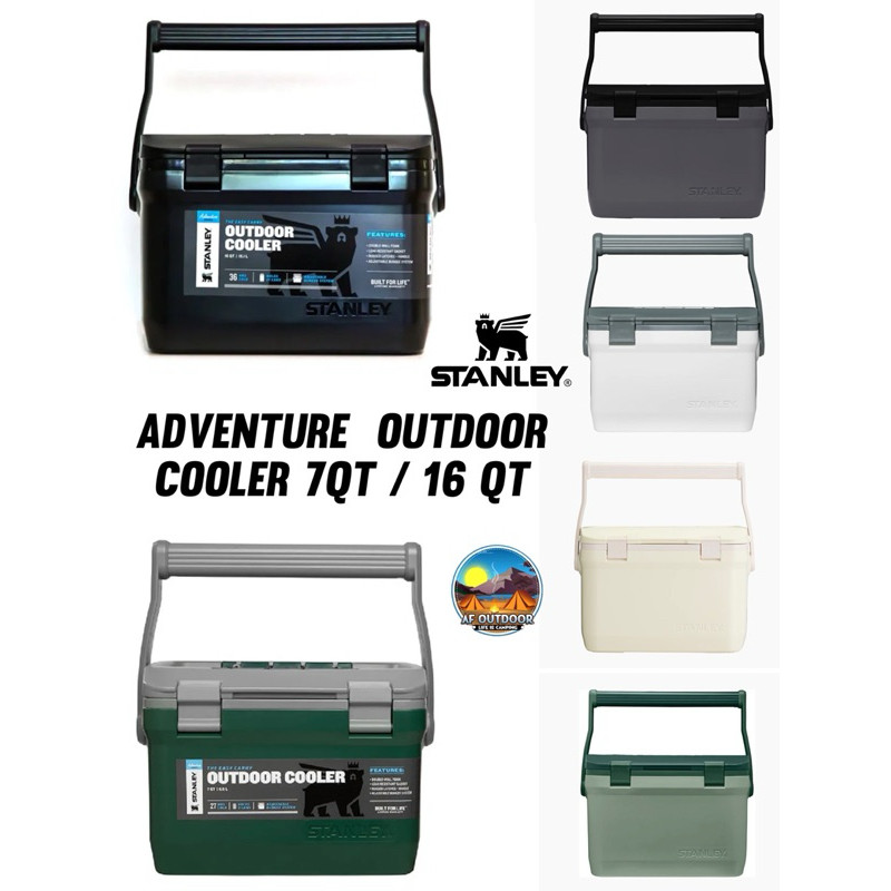 🇺🇸ของแท้ 100%🇺🇸Stanley Adventure  Outdoor cooler 7QT / 16 QT กระติกน้ำเแข็งแคมป์ปิ้ง(รับประกัน1ปี)