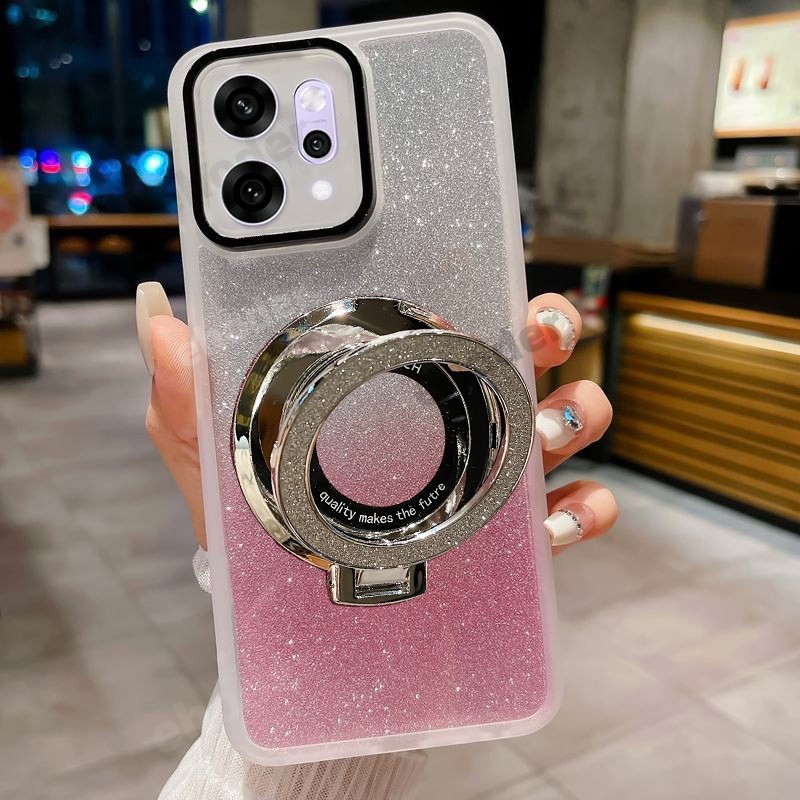 สําหรับOPPO Reno 15 14 Pro 13 13F 14F 15Pro Max 4G 5G 2026 กรณีBling Blingผู้ถือแหวนปลอกสําหรับReno1