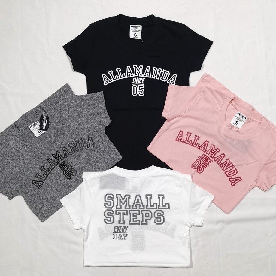 T-Shirtหมด.. SET-B เสื้อยืด Allamanda คอกลม 10 สีล่าสุดS-5XL S-5XLSize S-5XL