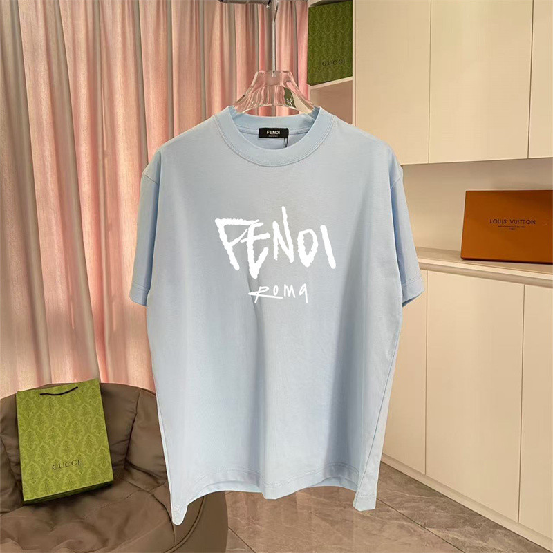 เสื้อยืดแขนสั้นทรงหลวม พิมพ์ลายตัวอักษรสไตล์เรียบง่าย สำหรับทุกเพศ