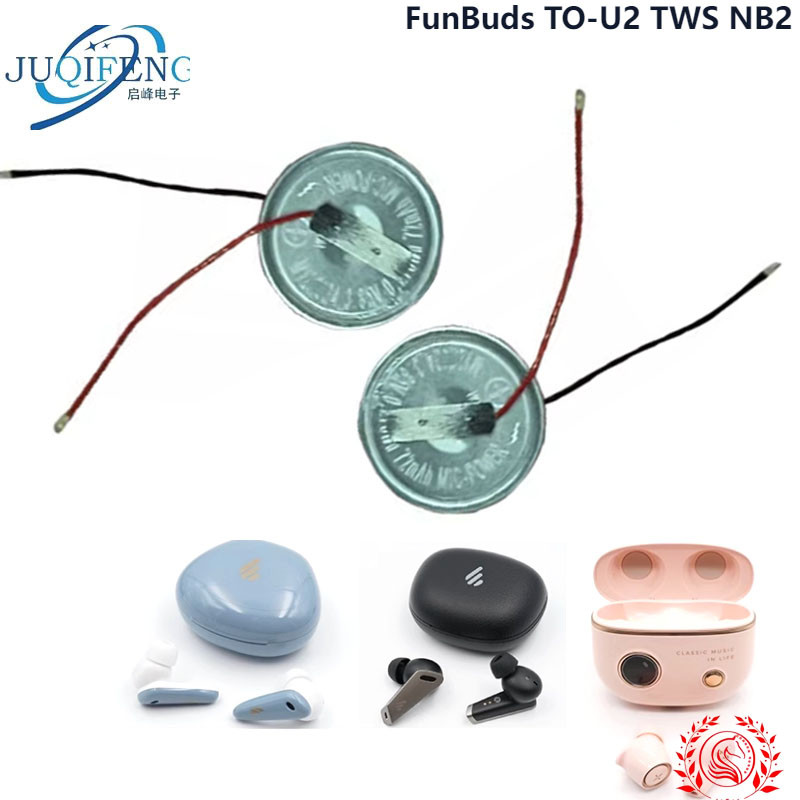 Edifier FunBuds TO-U2 TWS NB2 ชุดหูฟังไร้สายบลูทูธเปลี่ยนแบตเตอรี่ 72mAh 3.85V