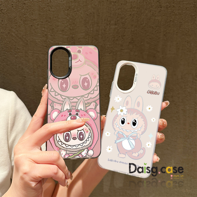 สำหรับ OPPO A18 A38 A15 A15s A60 A35 A17 A17K A79 5Gผ้าสตรอเบอร์รี่ OPPOA57(4G) A77 A77S(4G)