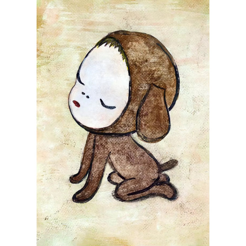 Yoshitomo Nara กีตาร์สาวการ์ตูนโปสเตอร์และพิมพ์ผ้าใบภาพวาด Wall Art ภาพสําหรับห้องนั่งเล่นตกแต่งบ้าน Cuadros - รูปที่ 4