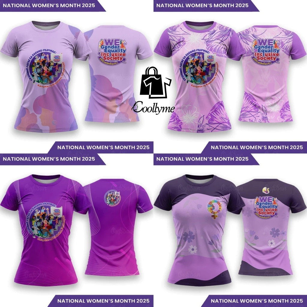 ผู้หญิง เดือนฉลอง 2025 ผู้หญิง เดือนเสื้อ Vibrant FSS ระเหิดพิมพ์ผู้หญิงs เดือนเสื้อยืดแขนสั้น O-คอด