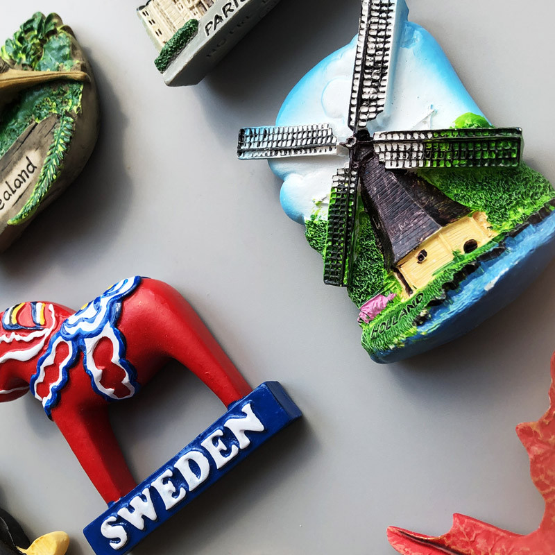 แม่เหล็กติดตู้เย็น Canada Irish เยอรมัน Hollywood สวีเดน Dutch Salzburg Australi แม่เหล็กติดตู้เย็นสติกเกอร์ World Travel ของที่ระลึกแม่เหล็ก ราคา ถูกที่สุด ดีลบีเคเค แกลเลอรีภาพที่ 4