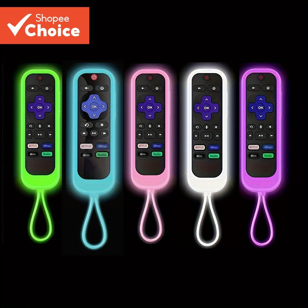 เคสซิลิโคน กันลื่น กันฝุ่น สําหรับรีโมตคอนโทรลทีวี TCL Roku Express RC280 RCAL7R