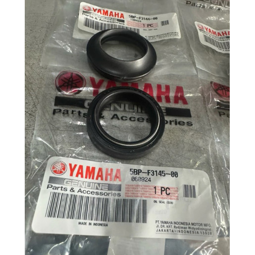 อะไหล่ YAMAHA XMAX250 / XMAX300 / XMAX V1&V2 ด้านหน้า FORK SEAL 5BP-F3145-00 / FORK DUST COVER 5BP-F