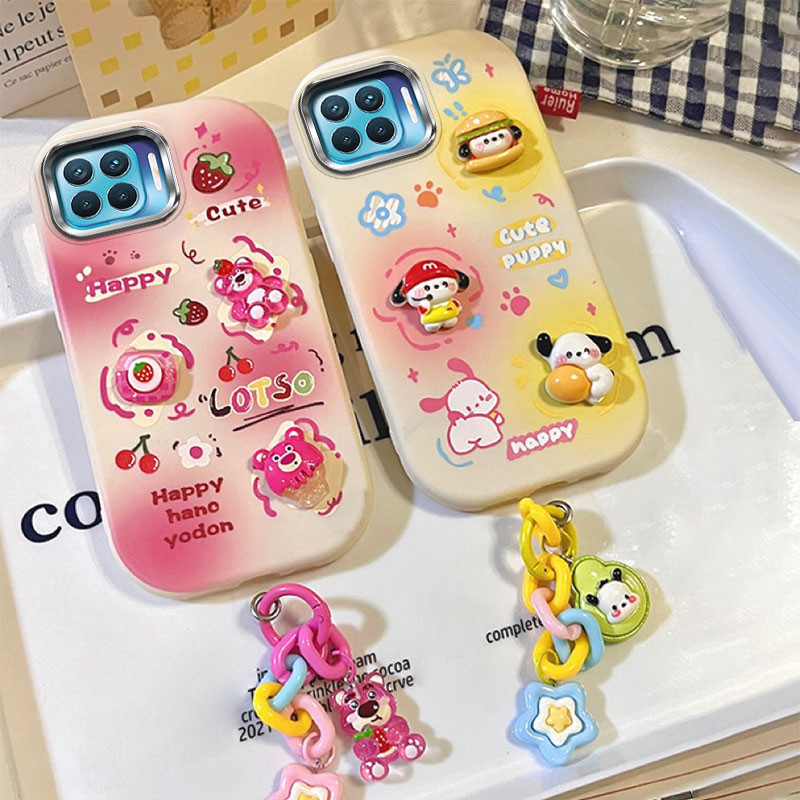 เคส Oppo A93 4G เคส เข้ากันได้กับกระจกElectroplatedน่ารักรูปไข่เคสโทรศัพท์เคสนิ่มBBPDD