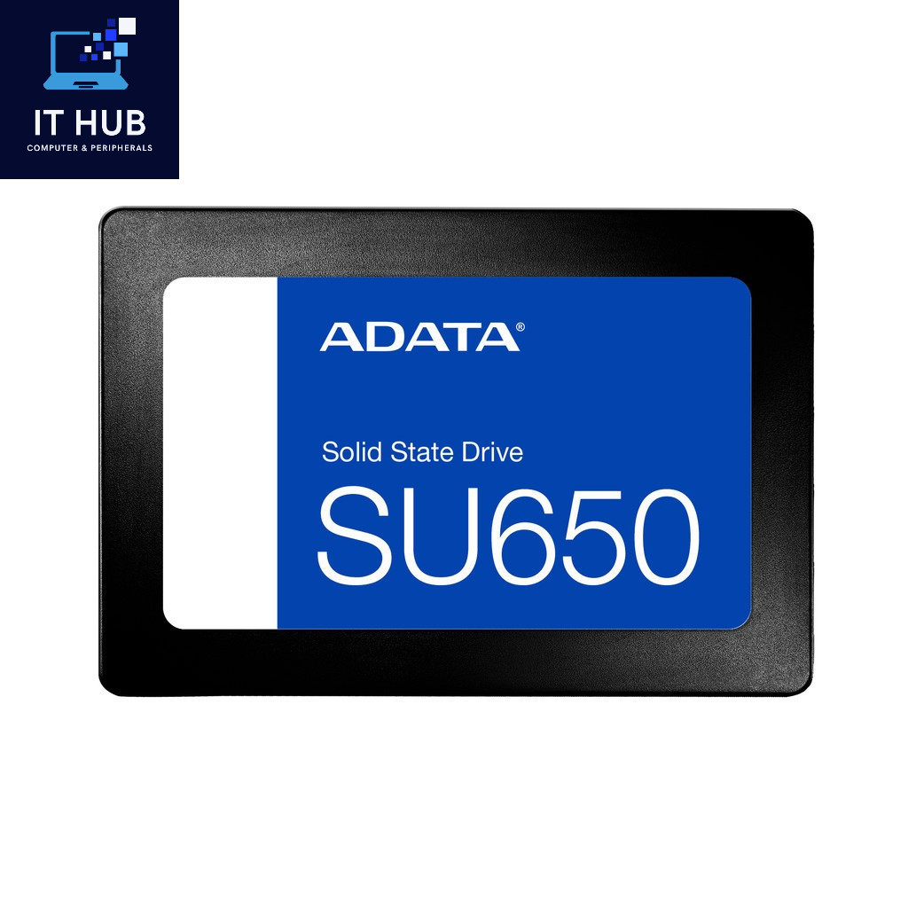 ADATA SU650 SSD 256GB, 512GB (RW Up to 520/450MB/s) ประกันศูนย์ 3 ปี