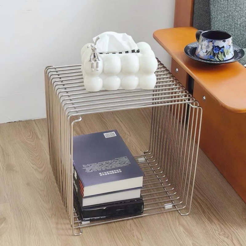 ชั้นวางหนังสือและโต๊ะข้างสไตล์นอร์ดิกมินิมอล - การจัดเก็บอเนกประสงค์สำหรับห้องนั่งเล่นของคุณ - รูปที่ 7