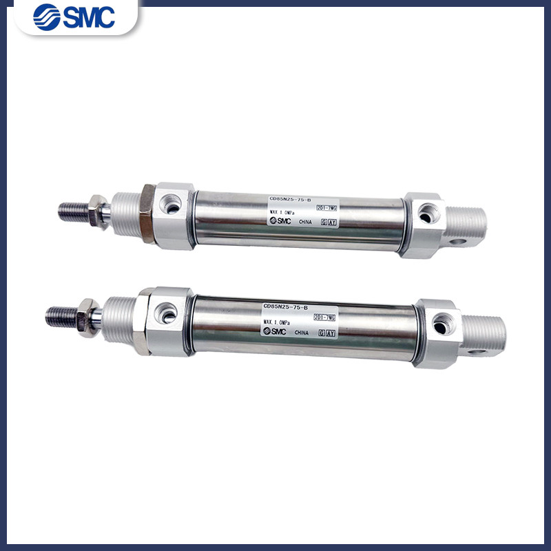 SMC มินิกระบอก CD85N10/CD85N12/CD85N16/CD85N20/CD85N25-25-50-75-100-125-150-175-200 ยี่ห้อใหม่
