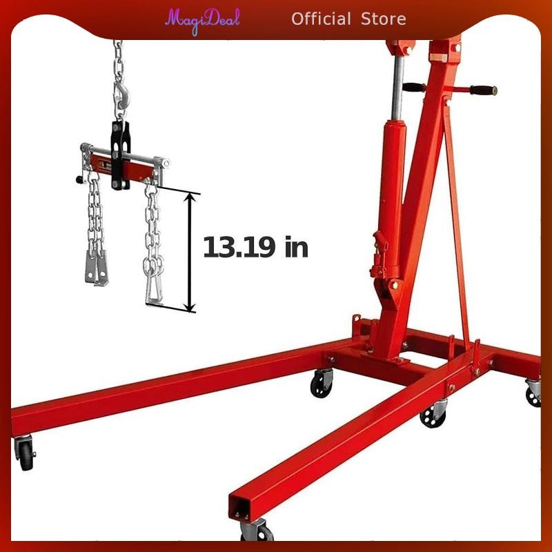 [MAGIDEAL] รอกเครื่องยนต์ Strong Load Bearing Shop Leveller Motor Sturdy Loading Balancer