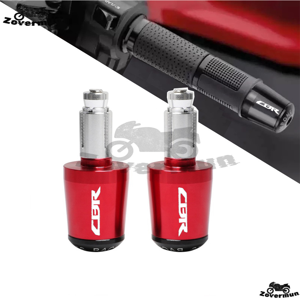 สำหรับฮอนด้า CBR CBR500R CB500F CB500X CBR300R CBR250R CB150R CB650R CB650F อุปกรณ์เสริมมอเตอร์ไซค์ ปลั๊กปลายแฮนด์ CNC ขนาด 7/8'' 22mm โลหะผสมแม่นยำ