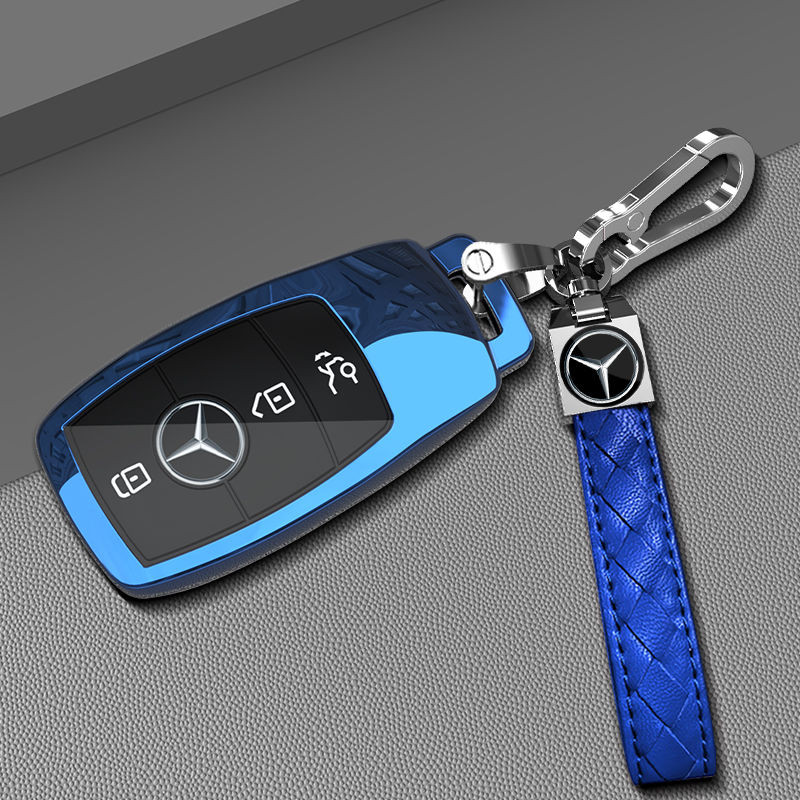 Mercedes รถ Remote Key ฝาครอบ Auto Key สําหรับ Mercedes Benz ACESG Class GLC CLE CLA GLB GLS W177 W205 W213 W222 X167 AMG อุปกรณ์เสริม