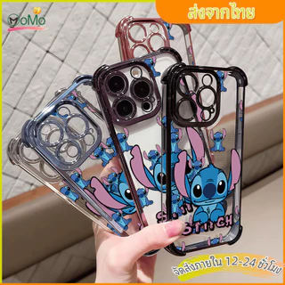 🤳น่ารักเคสมือถือไอโฟน11 13 16 กราฟฟิตี้ป้องกันการตกเลนส์ ตัวการ์ตูน case for iPhone11 13 16promax 15plus 14 12 XR/XSMax