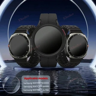 1-3 ชิ้นติดตั้งง่ายป้องกันหน้าจอสําหรับ Samsung Galaxy Watch 9 8 7 6 5 4 Watch9 คลาสสิก 40 มม.44 มม.กระจกนิรภัยสําหรับ Samsung Watch5 5Pro ฟิล์มป้องกันสําหรับ Watch7Ultra 47 มม.