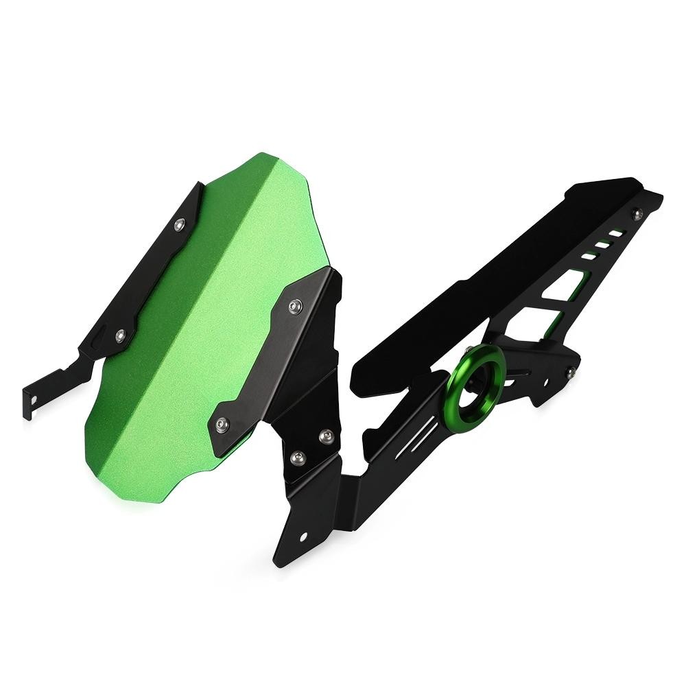 ★Xm xm xm★เหมาะสําหรับคาวาซากินินจานินจา400 250 Z400 18-23 ดัดแปลงด้านหลังบังโคลนโซ่อุปกรณ์เสริมฝาคร