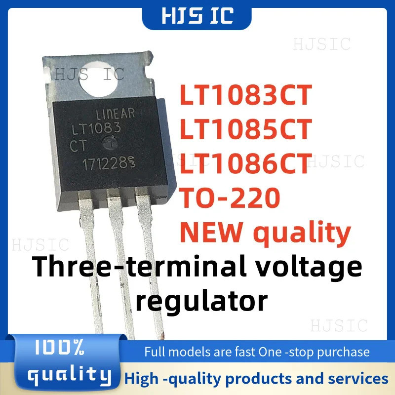 1-5PCS LT1085CT LT1085 LT1083CT LT1083 LT1086CT LT1086 TO-220 ตัวควบคุมแรงดันไฟฟ้าสามทางอิเล็กทรอนิก