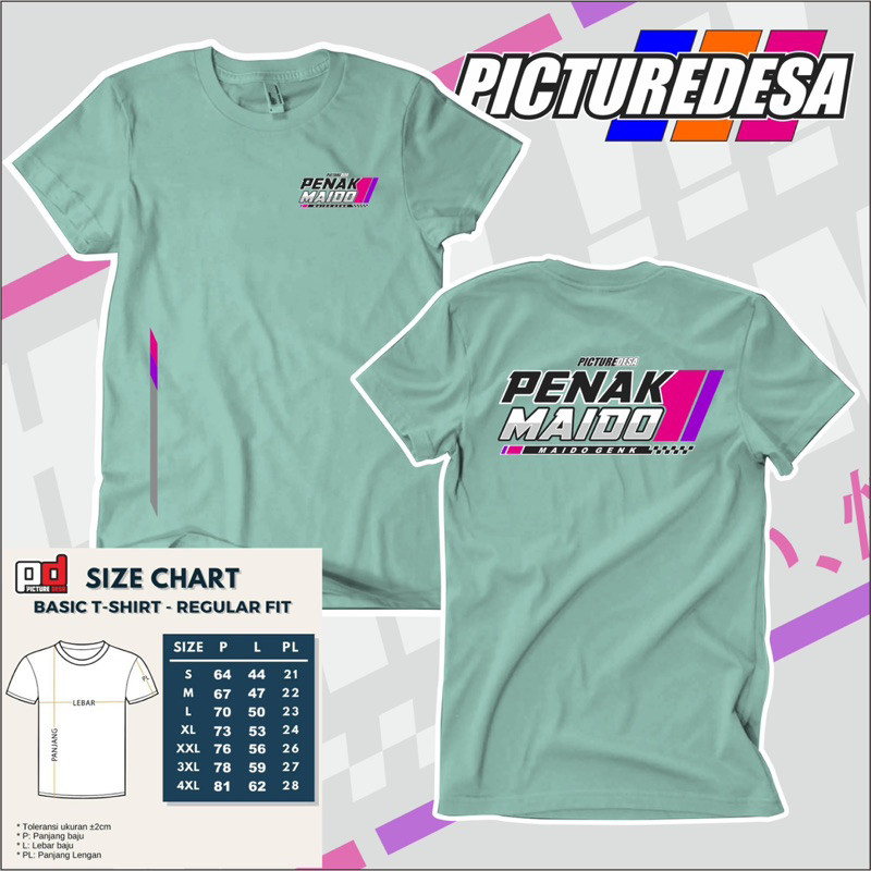 เสื้อยืด PENAK MAIDO ฟรีสติ๊กเกอร์ MRI / เสื้อยืด Japando gank / เสื้อยืดเพนนาโดล่าสุด / เสื้อยืดใหม