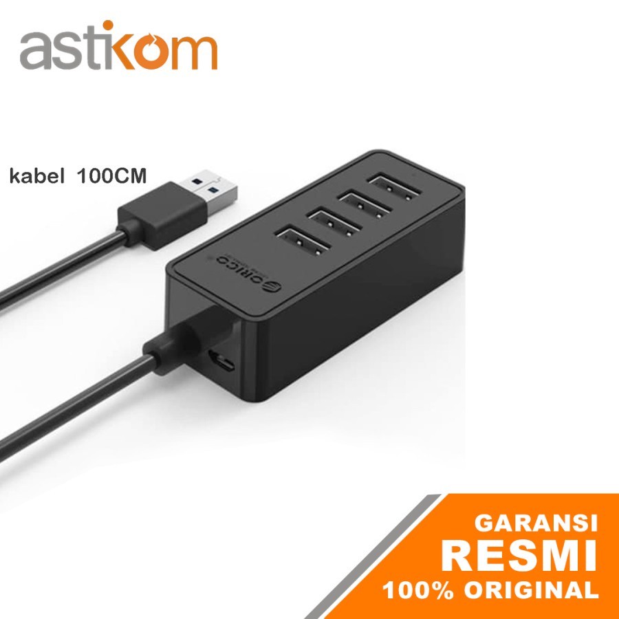 ฮับ USB Orico W5P U2 100 ซม. USB 2.0 4 พอร์ต USB HUB Orico