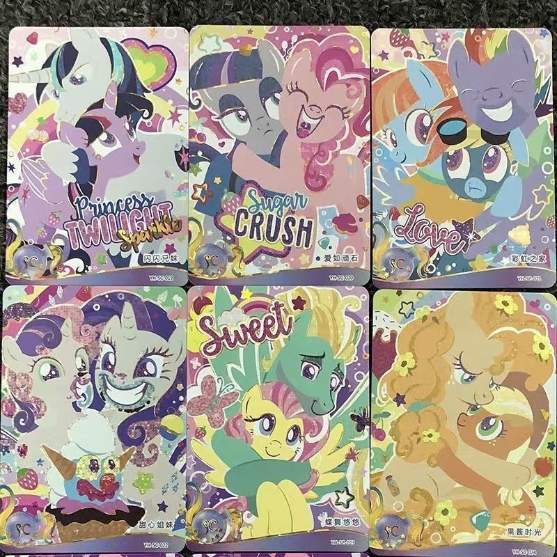 My Little Pony Huiyue5Bomb sc Full Set Single Card Single Sale My Little Pony Cards Five Bullets SC 