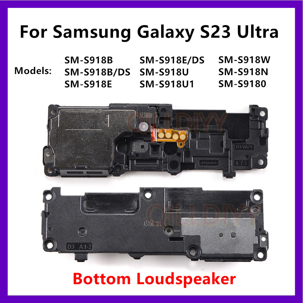 ลําโพงดังสําหรับ Samsung Galaxy S23 Ultra SM-S918B S918E/DS S918U S918 ลําโพง Buzzer Ringer เสียงโมด