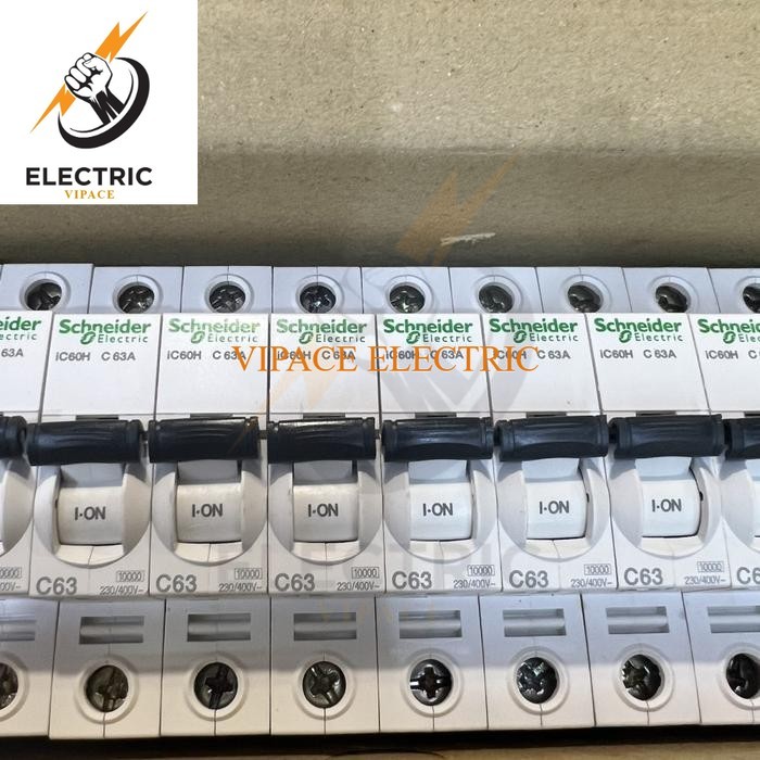 MCB IC60H 1P 63A 10KA SCHNEIDER ต้นฉบับใหม่