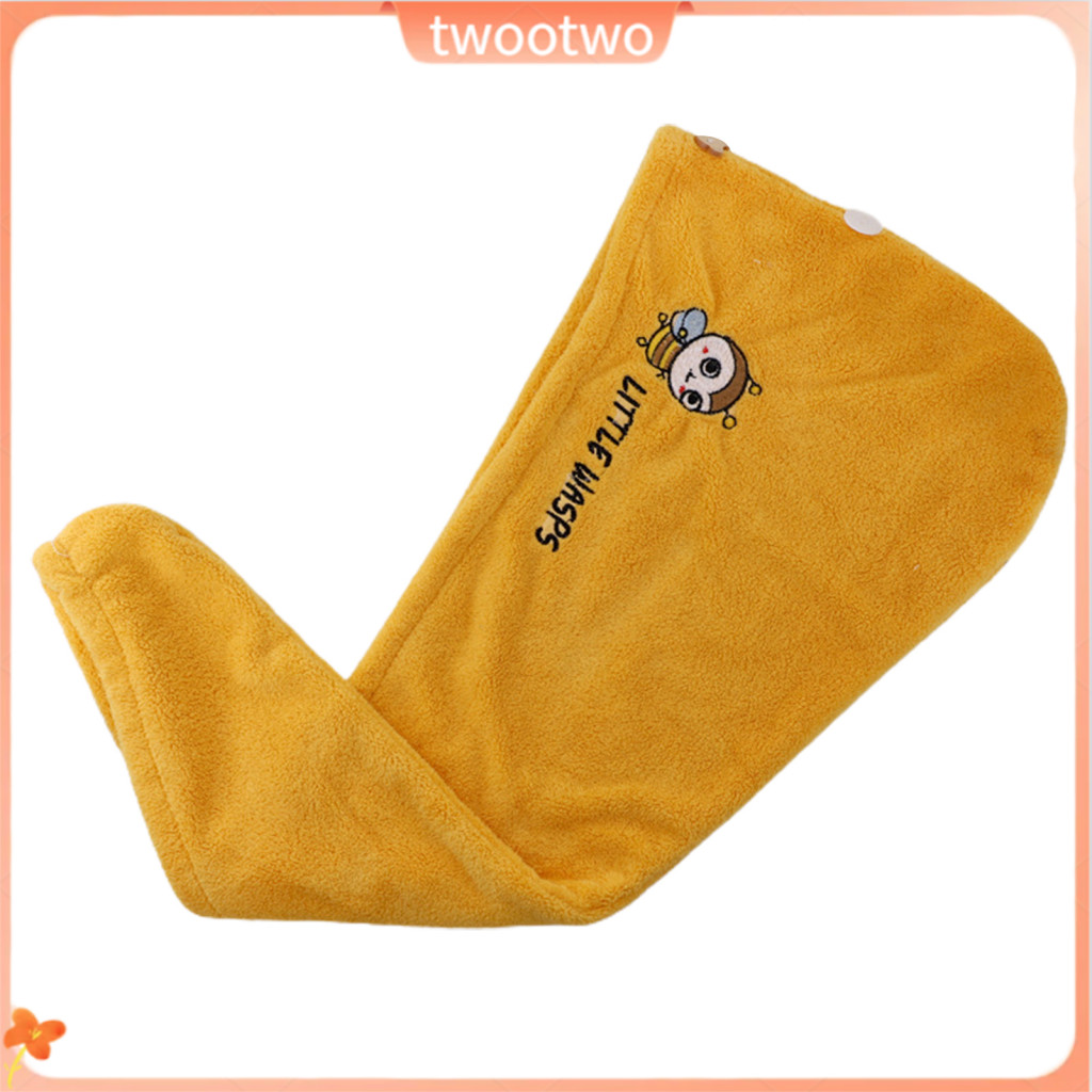 Twt สะดวกหมวกผมแห้ง Washroom Supplies รูปแบบ Piglet หมวกผมแห้ง light