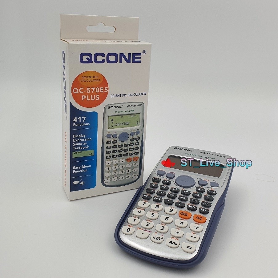 QCONE เครื่องคิดเลขวิทยาศาสตร์  รุ่น QC-570es plus