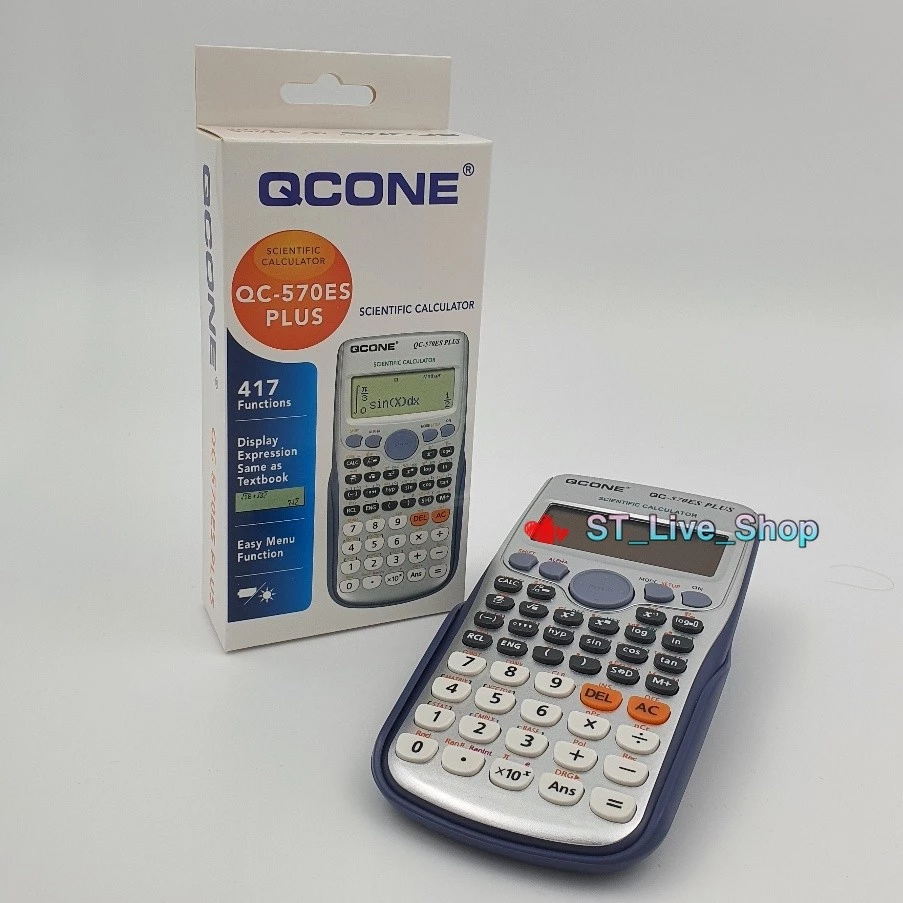 QCONE เครื่องคิดเลขวิทยาศาสตร์ รุ่น QC-570es plus