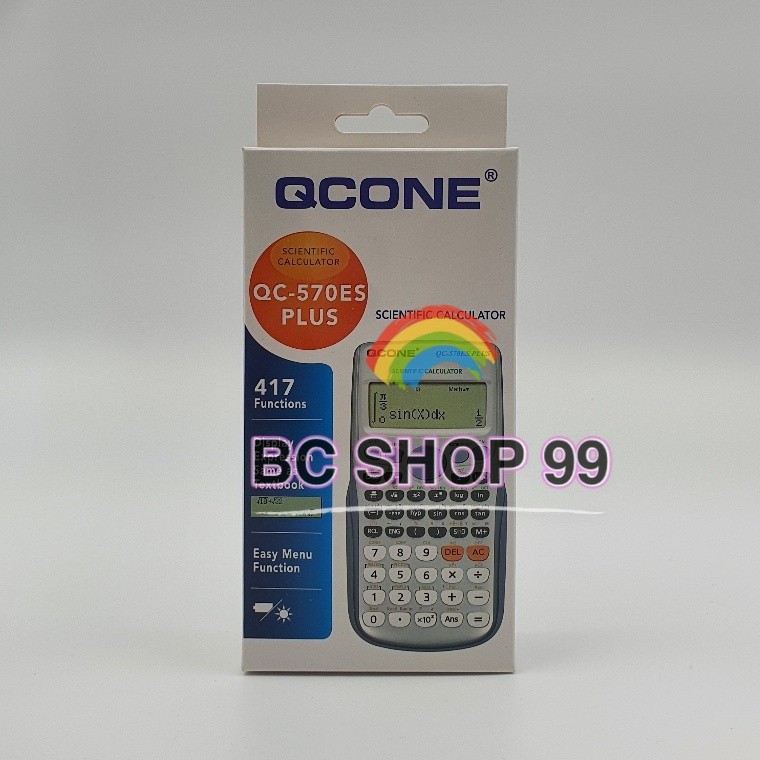 QCONE เครื่องคิดเลขวิทยาศาสตร์  รุ่น QC-570es plus