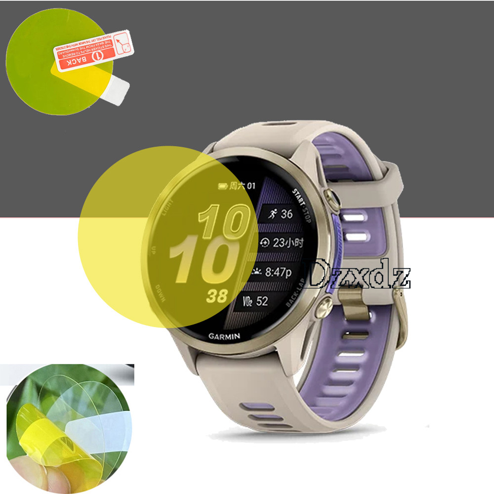 Garmin Forerunner 570 970 หน้าจอนาฬิกาฟิล์มป้องกันสําหรับผู้เบิกทาง Garmin 970 ฝาครอบนาฬิกากันน้ําโป