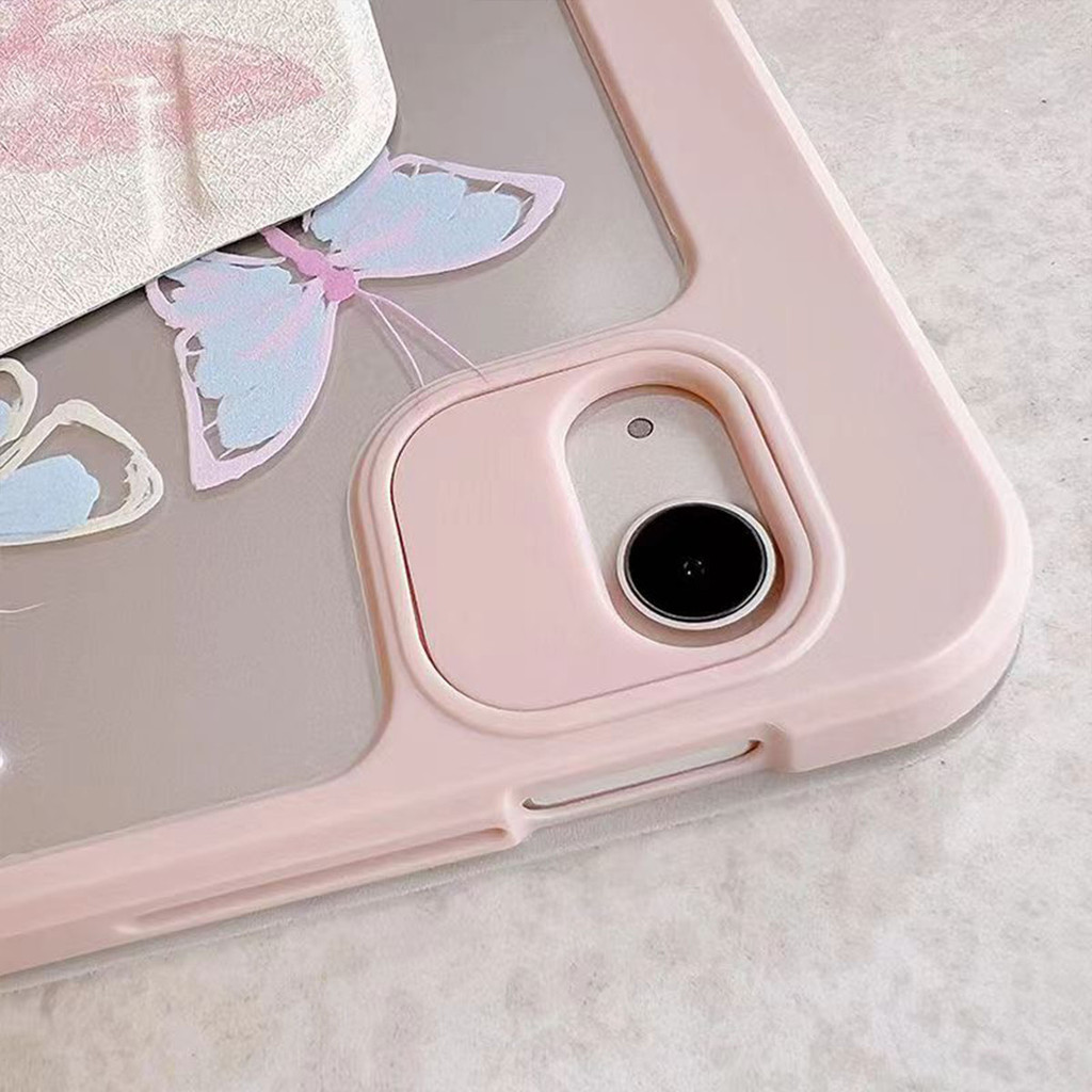 เคสไอแพด gen11 A16 gen7 gen8 gen9 360°หมุนตั้ง/นอนได้ Air4/5 พร้อมถาดใส่ปากกา Air6 Air7 Air11 pro11 - รูปที่ 7