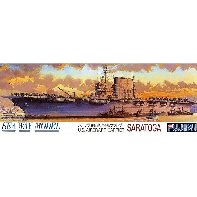 Fujimi Model 1/700 Aircraft Carrier Saratoga