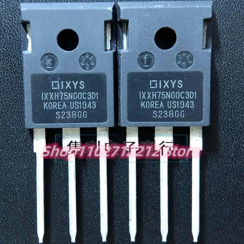 5PCS-10PCS IXXH75N60C3D1 IXXH75N60B3D1 IGBT 75A600V นําเข้าใหม่คุณภาพดีที่สุด