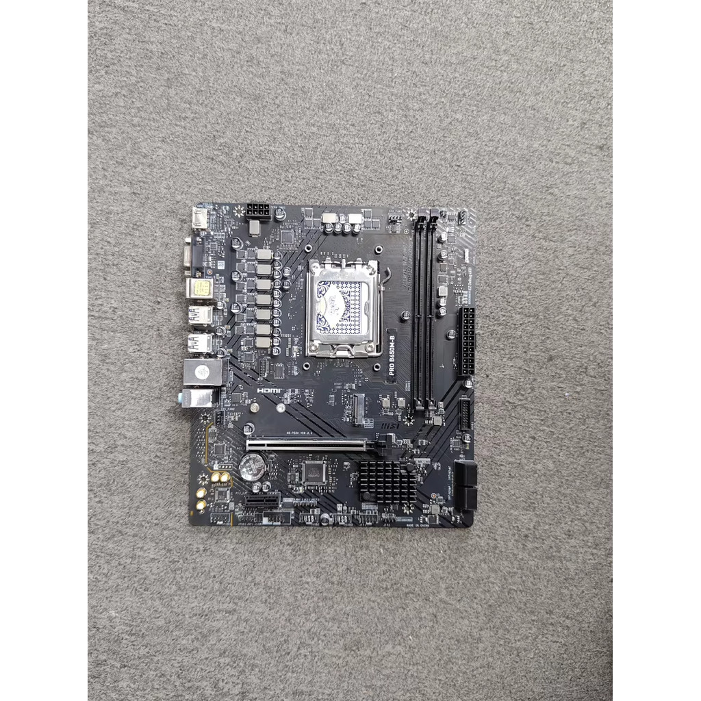 เมนบอร์ด MSI PRO B650M-B + แผ่นกั้น AM5 DDR5