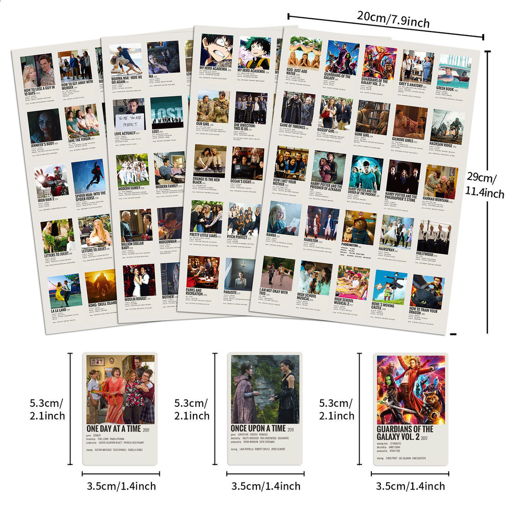 ชุดสติ๊กเกอร์ภาพยนตร์ Dopamine - สติ๊กเกอร์ปลอดสาร BPA 100 ชิ้นสําหรับของขวัญเทศกาล & Tech Aesthetics blingbulingsticker - รูปที่ 5