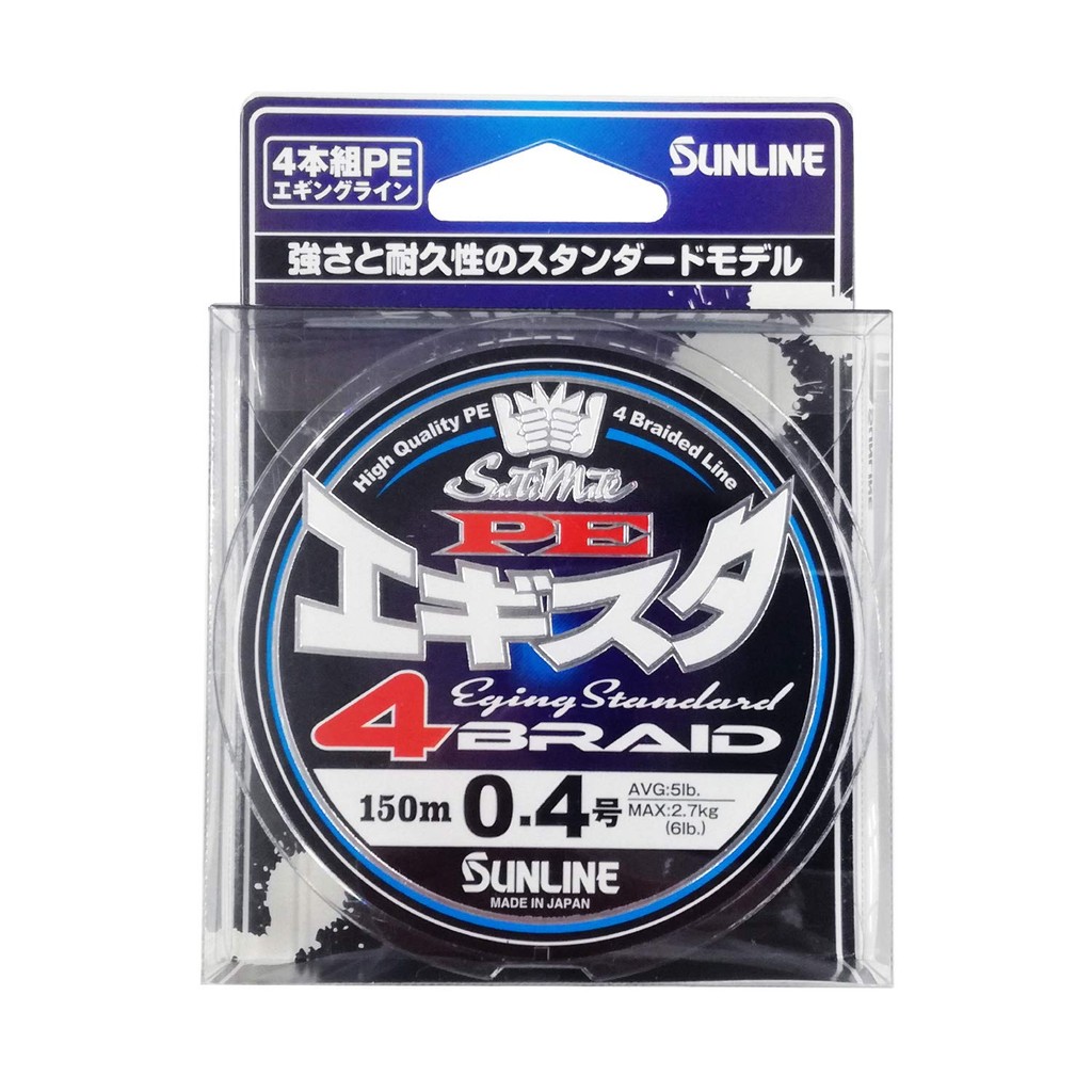 SUNLINE SaltiMate PE Egi Star x4 150m No. 0.4  
SUNLINE SaltiMate PE Egi Star x4 150m No. 0.5  
SUNL