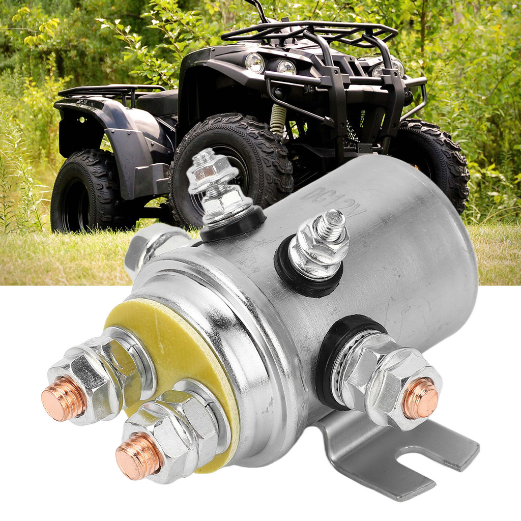 สนุก ~ Winch รีเลย์ 300A อุปกรณ์เสริมรีเลย์สตาร์ทกันน้ําสําหรับรถออฟโรด ATV DC 12V