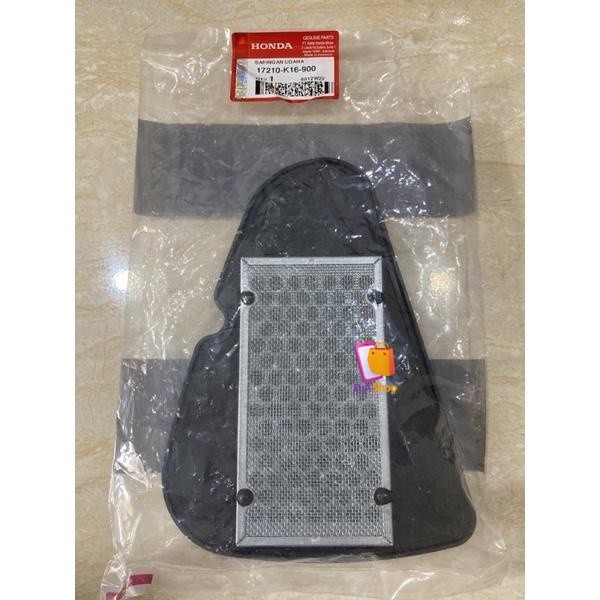 AIR FILTER K16 BEAT FI SCOOPY ESP ORIGINAL HONDA AHM 17210-K16-900