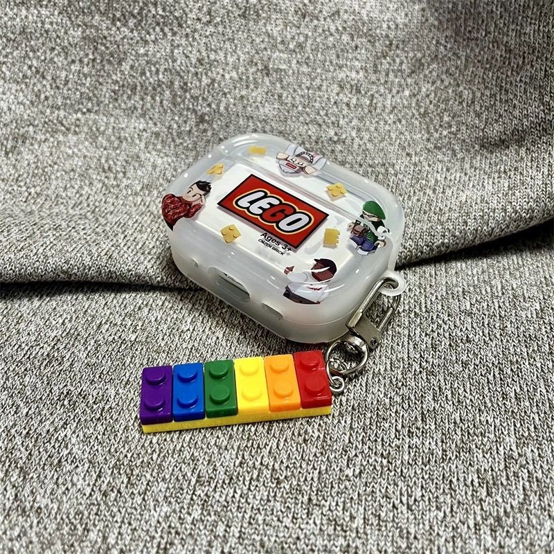 บล็อกตัวต่อ Lenovo น่ารักเหมาะสําหรับ Lenovo lp40pro เคสหูฟัง LP40 ไร้สาย Lenovo LP40 เคสหูฟัง