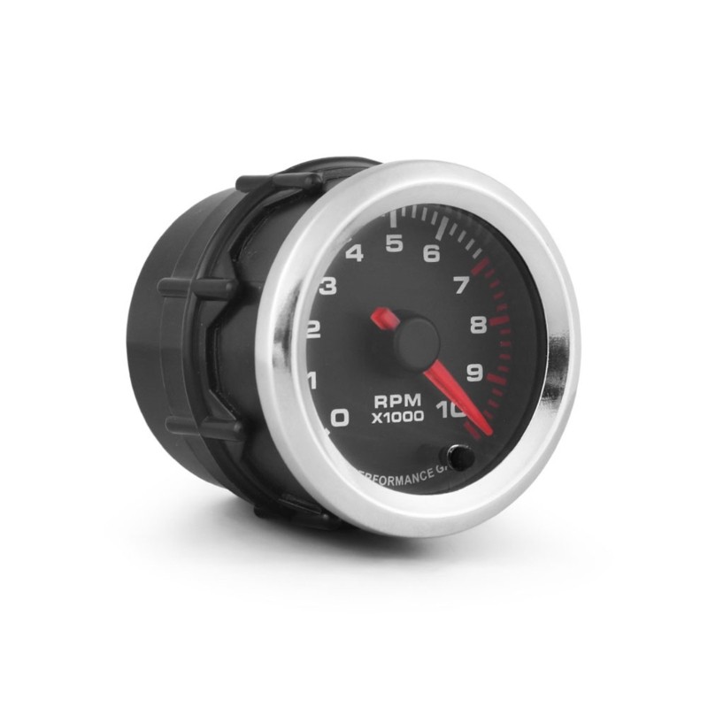 YO Universal Tachometer Speedometer Dials จอแสดงผล LED RPM สําหรับ 4 6 8 กระบอกรถเรือ 12V 0‐10000RPM