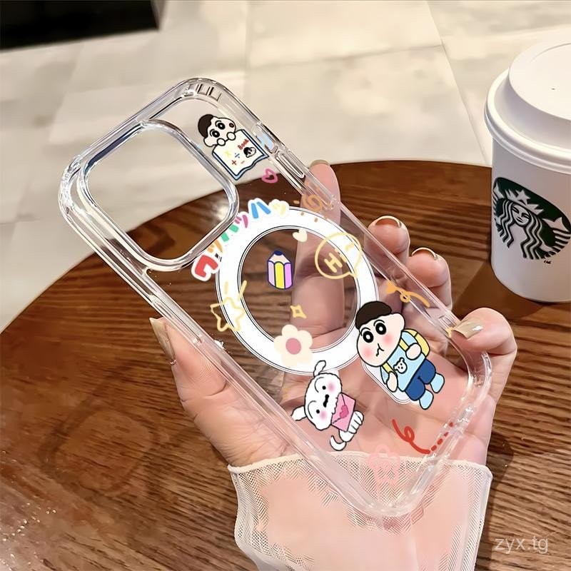 สำหรับเคสโทรศัพท์ iPhone 11 12 13 14 15 16Plus 11 12 13 14 15 16PRO MAX 11Pro 13Pro ดีไซน์การ์ตูน He