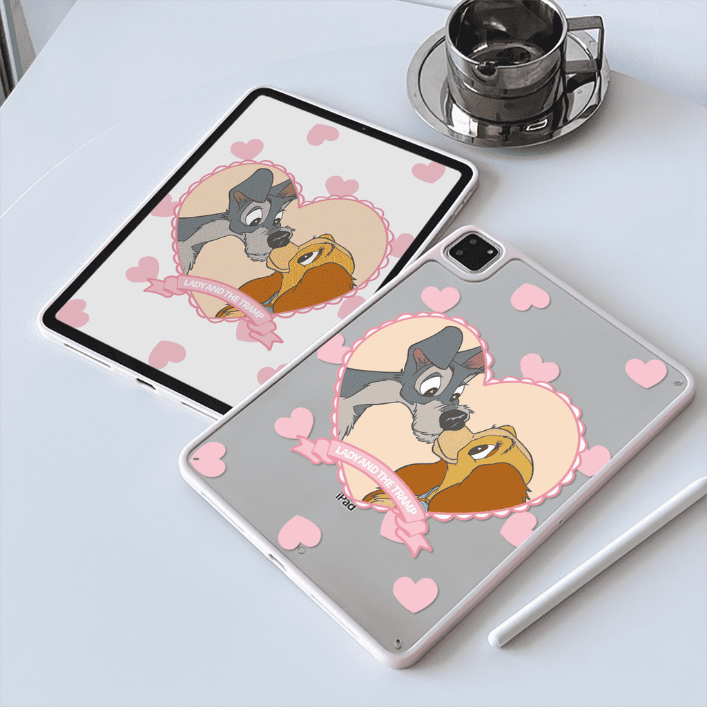 ปลอกพลาสติกแข็งหัวใจหวานสําหรับ Mini6 Mini7 A17Pro IPad 5 6 7 8 9 10 11 A16 Air 2 3 4 5 6 Air 11 M2 Pro10.5 10.2" Pro11 2018 2020 2021 2022 M4 Pro13 2024